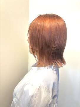 ペスカケイクリエイティブ(PESCA K-CREATIVE) ケアブリーチ×コーラルピンク