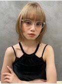 くびれボブヘア