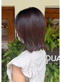 大人の艶髪×外ハネボブで若見え叶う