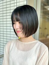 スペシャルオオサカ 難波店(Special OSAKA) 丸みショート/カーキーブラウン/艶髪