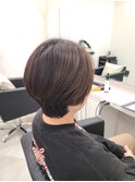 似合わせカット/似合わせカラー 箕面/ショート・ショートボブ