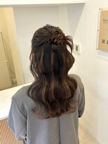 ディティカレスト(Dityca rst)&nbsp;ハーフアップカチモリ