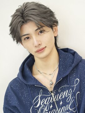 アクロス 原宿(AKROS) エンドカラー&フェザーウルフ