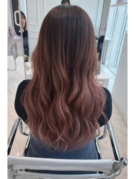 ヘアーアンドメイク ニューヨークニューヨーク 姫路店(Hair&Make NYNY) ピンクグラデーション