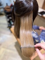 アルバ 宇都宮市(Alba) インナーカラー ミルクティーベージュ