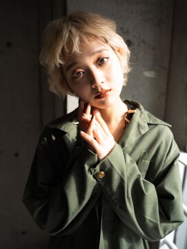 ユニ バイ ミリィ 四日市(uni by mily) 髪質改善カラー×ケアブリーチ×ショート