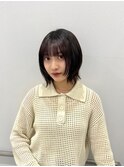 くびれボブ/レイヤー/外はねボブ