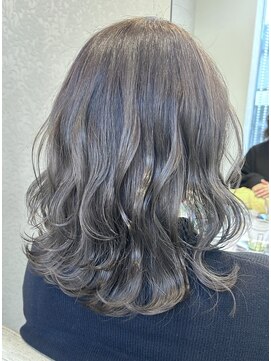 ハナノネ ヘアー(Hananone hair) ブルー×ベージュ