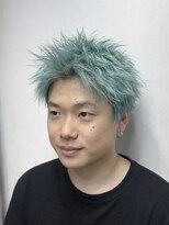 ジーディーエス(GDS)&nbsp;アップバングショート/スパイキーショート/ミントカラー
