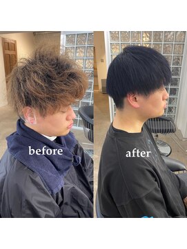 ハムレッツ ブリーチ毛対応乾かしただけできまる髪質改善ストレート