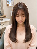 ヘアアトリエ ナイン 岡部店(hair atelier nine)&nbsp;ダークパープル/ナチュラルショート/ミルクブラウン/夏/福島市