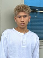 心斎橋 カイ(X)&nbsp;127. ハイライト/スキンフェード/スペインカール