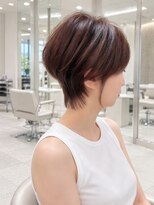 アース 大曽根店(HAIR&MAKE EARTH)&nbsp;丸みショートスタイル　くびれショート