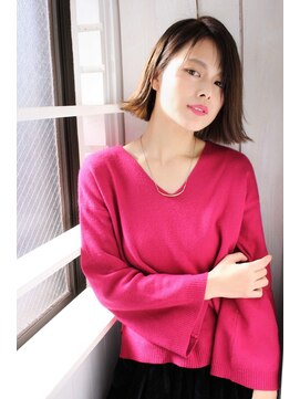 リライト(rewrite) 少し大人のこなれ外ハネ