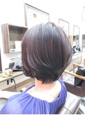 横顔美人の大人ショート☆