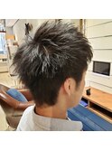 ツーブロックショート♪