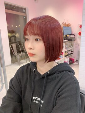 キャプチャー 海老名(capture) 【Capture KEN】大人気韓国オーダー！タッセルカット◎