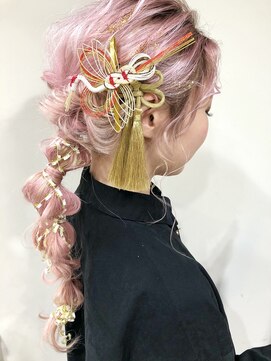 トルネード(TORNADO) 成人式　卒業式　袴　振袖　着付け　ヘアセット　編み下ろし☆