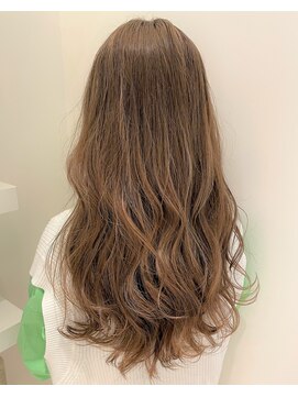 ビーハイブ 一番町店 アヴェダ(BEHIVE) ブリーチ有　ミントベージュ☆