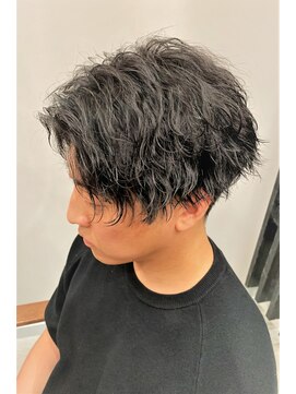 スナッグルサロン(SNUGGLE SALON) センターパート×波巻きパーマ/波巻きスパイラル/ツイスパ