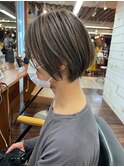 ミニウルフ/テラコッタ/流れるレイヤー[表参道/原宿]
