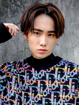 メンズサロン ガウディ 梅田茶屋町店(men's salon Gaudi) 韓国マッシュ×センターパート