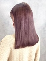 アイティーバイアルバム 藤沢店(IT by ALBUM) ラベンダーグレージュロブスタイル_くびれヘア_ba356941