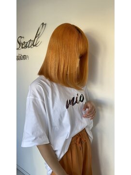 ゼ シール(ze seal) 【オレンジ】ハイトーンカラーパステルカラー