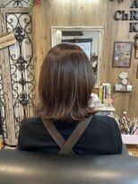 クロノスアーク バイ ディーズ(CHRONOS ARK by.D's)&nbsp;くびれ外ハネボブ×イヤリングカラー