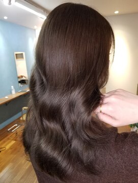 ヘアーリゾート マハナ(HAIR RESORT MAHANA) 【hair resort MAHANA】ロング×ダメージレスシングル艶カラー