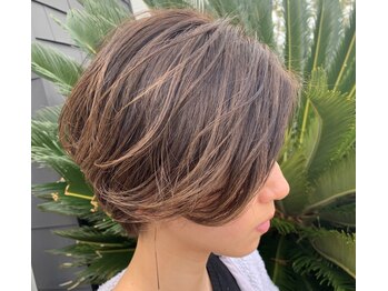 イーゼル ヘア デザイン 名張店(EASEL HAIR DESIGN)の写真/【カット￥4950】誰もが簡単にスタイリング&セットが出来るカットをご提案☆