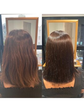 アシュア(Asure) 縮毛矯正カラー