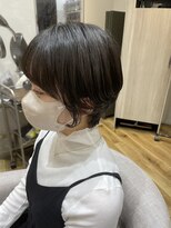 フィゼル あべのルシアス店(Aujua fizelle)&nbsp;丸みショート＊井上慶太