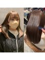 クーラ オモテサンドウ(Cura Omotesando)&nbsp;髪質改善しながらインナーカラーも施術できます◎