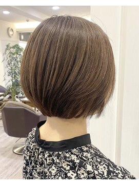 トゥルーブ バイ ファースト 富沢店(trove by first) ボブ×ベージュ