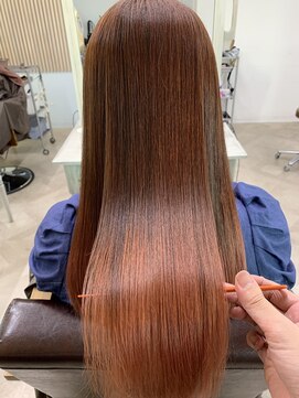 ラウ 門前仲町(Lawu) 髪質改善ケア酸性ストレートでドライヤーするだけで艶髪へ