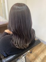 ボナ ヘアー(bona.hair) ミディアム、グレージュカラー