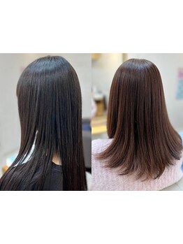 高い技術×薬剤選定で髪のコンプレックスを解消。一人ひとりの髪質に合わせたオーダーメイド縮毛矯正。