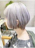 ボブウルフエッジショートショートウルフボブ小顔カット