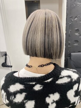 ココ 本八幡(KOKO) □デザインカラー＃ボブ＃イメチェン#アンブレラカラー