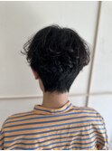 くるくる癖毛活かしスタイル