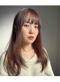 艶感スリークストレート/ナチュラルカール/艶感ワンカール