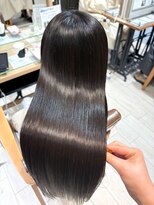 プラグ バイ ネオリーブ(plug by neolive)&nbsp;チェリーブラウン×髪質改善[髪質改善/縮毛矯正/韓国]A