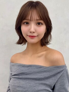 アッシュ 中野店(Ash) レイヤー/ネビージュ/韓国ヘア/イメチェン/縮毛矯正/中野/