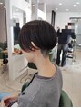アグ ヘアー キートス 北習志野店(Agu hair kiitos) 刈り上げ×ショートボブ!丸みのあるスッキリシルエット!