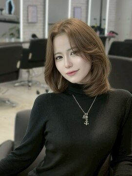 ジュノヘアージャパン 表参道(JUNO HAIR JAPAN) 黒髪/クラゲヘアー/オリーブグレー/小顔/ココアベージュ/渋谷