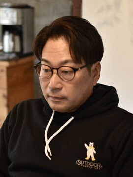 リム メンズヘア(LIM men's hair) 毛流れセンターパート【メンズカット/倉敷/中島/美容院/理容室】