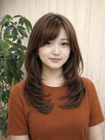 ベジット(Bejitto)&nbsp;ワンカールで決まるレイヤーカット/オータムブラウン