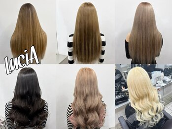 ルシア 京都四条河原町烏丸(LuciA)の写真/ 【レミー100%】シールエクステ40枚￥5000 [54cm] エクステ60枚￥12500/80枚￥15000/100枚￥20000/カット+￥3000
