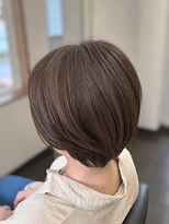 ピックアップ(Pick UP) 20代30代40代/ミルクベージュ/丸みショート/大船渡/猪川